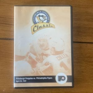 Pittsburgh Penguins classic games DVD vs Philadelphia Flyers April 25 1989